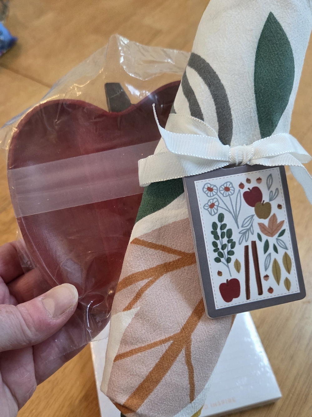 Apple Spoon Rest & Tea Towel